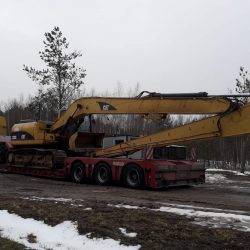 Transport ciężkich maszyn