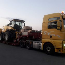 Transport maszyn rolniczych