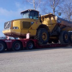 Transport ciężkich maszyn